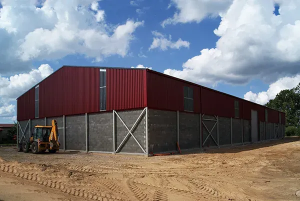Water Proofing Prefabricated Factory Building H Section Column Steel Structure for Sale