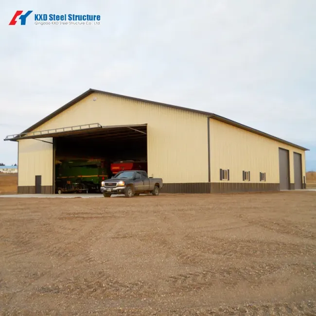 Water Proofing Prefabricated Factory Building H Section Column Steel Structure for Sale
