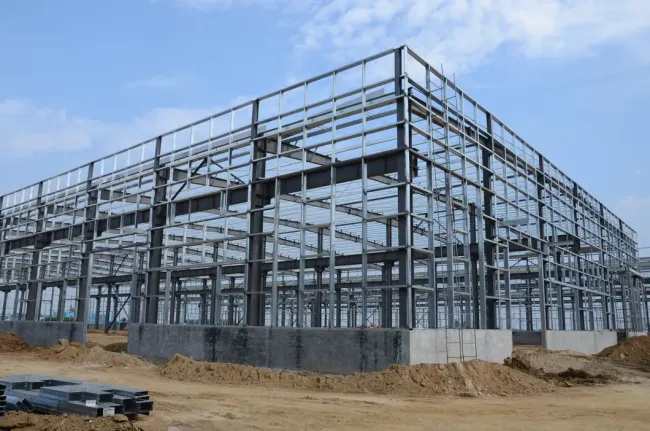 Hot Sale High Quality Steel Portable Frame Building Metal Industrial High Strength Workshop