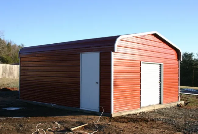 Wind-Resisting Prefabricated Steel Structure Metal Framed Farms Sheds Construction Building (KXD-SSW13)