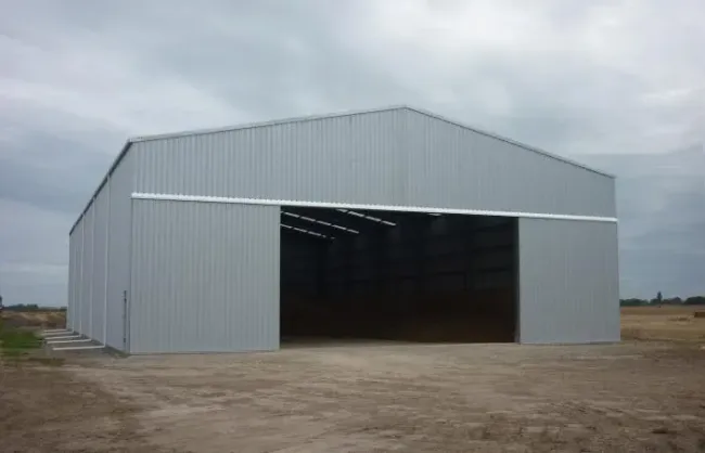 Prefabricated Metal Steel Structure Poultry Farms Granary Construction Barn (KXD-94)