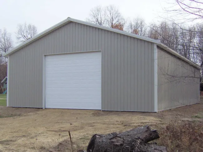 Prefabricated Metal Steel Structure Poultry Farms Granary Construction Barn (KXD-94)