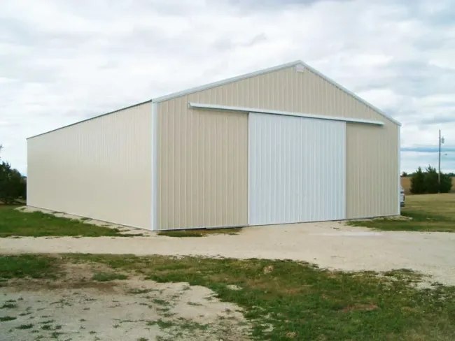 Prefabricated Metal Steel Structure Poultry Farms Granary Construction Barn (KXD-94)