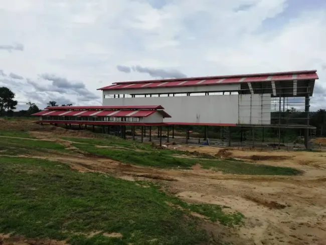 Steel Structure Light Prefab Warehouse Construction Metal Frame Building