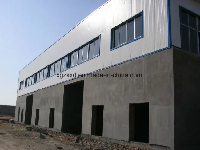Steel Structure Light Prefab Warehouse Construction Metal Frame Building