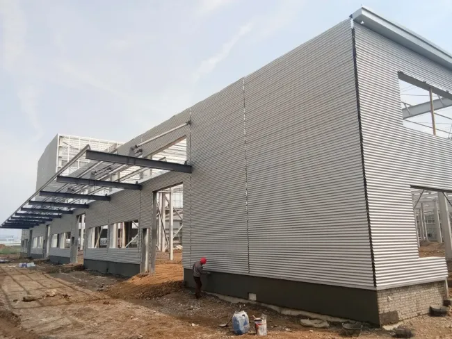 Metallic Light Prefab Hangar Shed with Ce Certificate