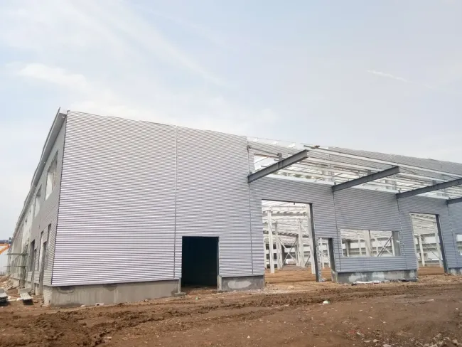Metallic Light Prefab Hangar Shed with Ce Certificate
