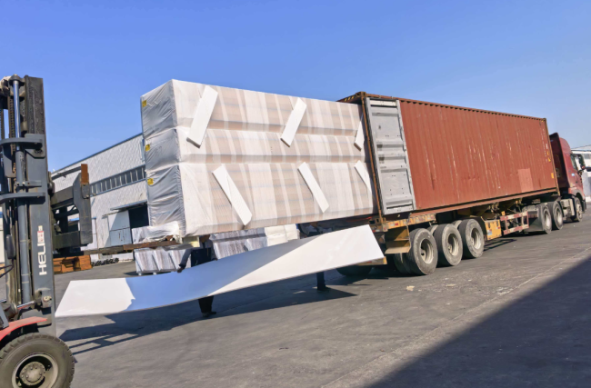 Container loading process