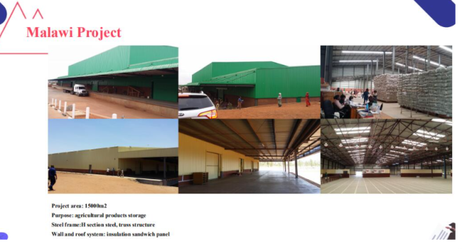 Steel structure building project case study