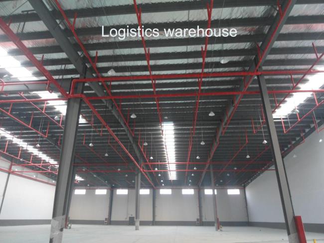 Large span industrial workshop application