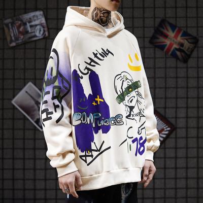 Китай Темная пародия улицы персонализировала пуловер хмеля мультфильма Hoodies граффити мешковатый тазобедренный продается