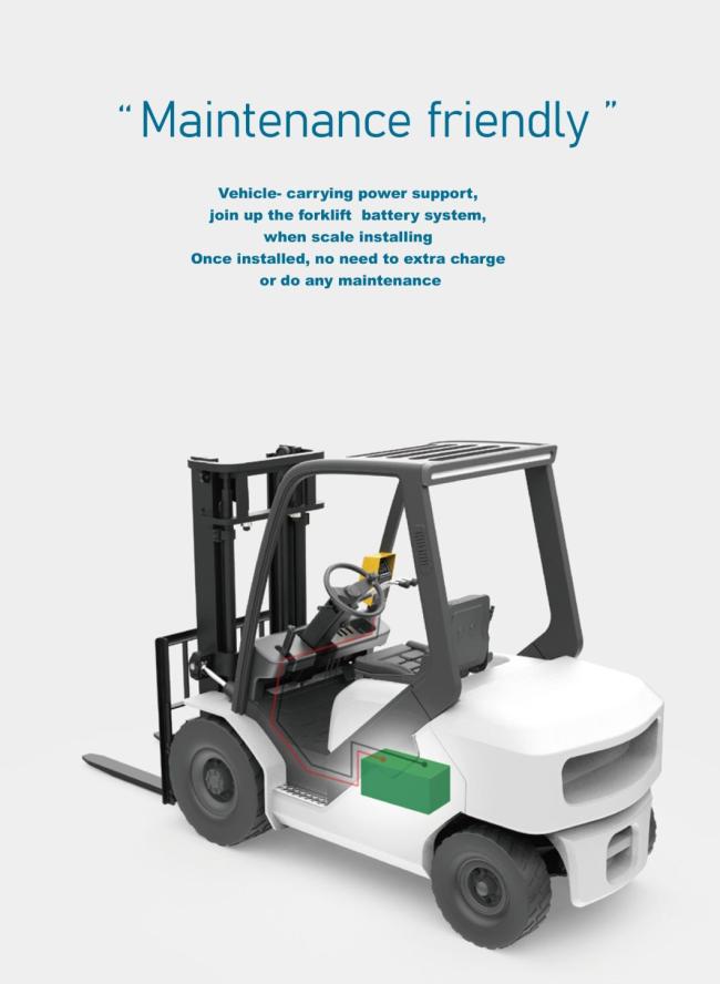 Fork Weigh Scale Range From 50-5000kg for Forklift Warehousing or Uploading From Aida