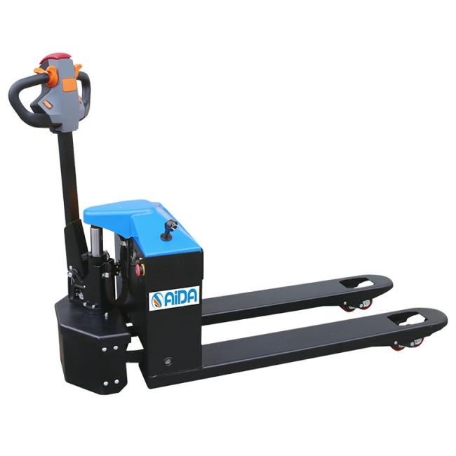 1.5ton CE Material Handling Equipment Lead-Acid Lithium Battery Walkie Pedestrian Mini Electric Powered Pallet Forklift Truck for Warehouse