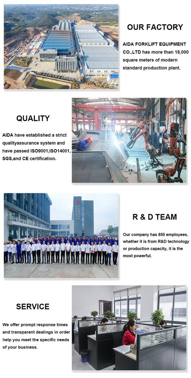 1ton/2ton Hand Manual Montacarga Forklift 3m 4m 5m Reach Stacker Self Load Unload Lift Electric Pallet Stacker