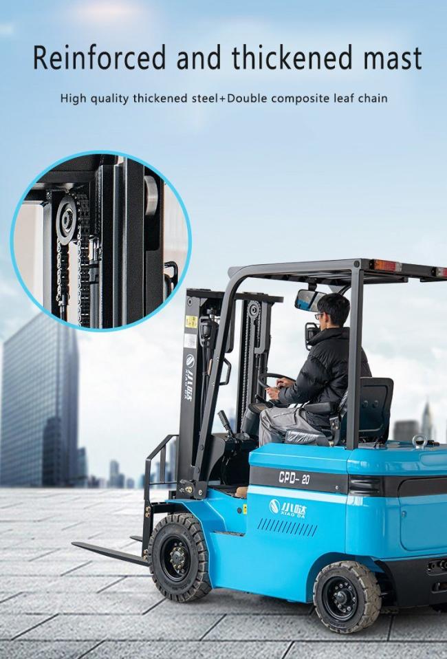 China Brand New High Quality 3 Ton Electric Forklift Factory Direct Supply