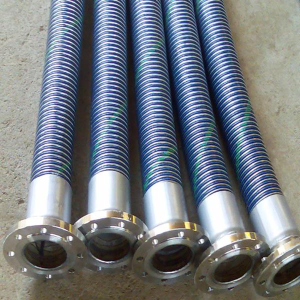 Quality PTFE Composite Hose Pipe Wear Resistant Chemical Marine Flexible Hose for sale