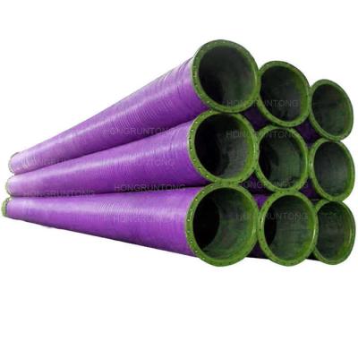China Water River Dredge Discharge Hose Abrasion Resistant 1m - 20m for sale