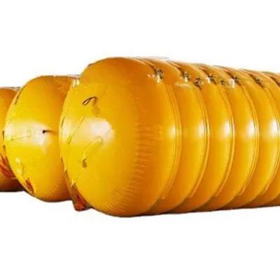 China Cylindrical Marine Salvage Airbags Underwater Inflatable Air Lift Bag for sale