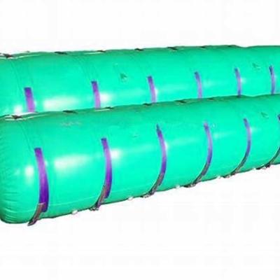 China RF Welded Seams Cylindrical Underwater Air Lift Bag For Marine Salvage for sale