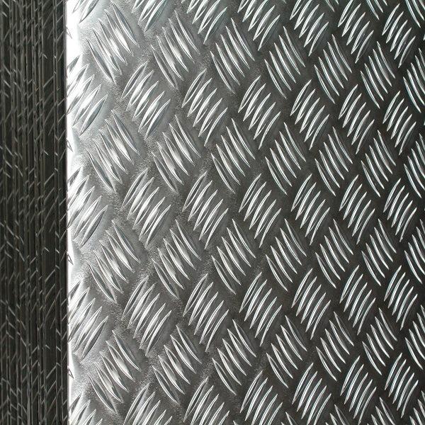 Embossed 3005 Brite Aluminum Sheet 3003 H22 Diamond (1 bar) Aluminum Checkered Plate for Decoration