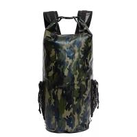 Quality 20L PVC Camouflage Dry Bag Roll Top Dry Backpack 500D PVC Material for sale