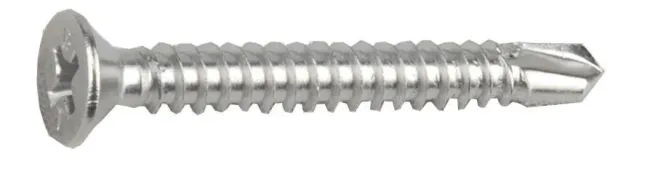 Free Sample Worldwide Stainless Steel 304/316/410 Phillips Countersunk Flat Head Self Drilling Concrete Screw DIN7504p