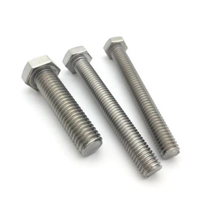 China 316 Hex Bolts And Nuts Zinc Plated Eye Bolt With Anchor Din931 Hex Bolt Grade 8.8 for sale