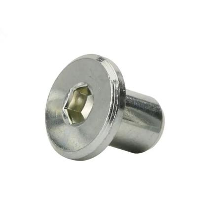 China Hex Head Nuts M8 M10 Nickel Plated Flat Head Hex Socket Nut Stainless Steel Nuts for sale