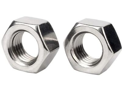 China QJ 2394 - 1992 Stainless Steel 304 M1.6-M12 Hexagon Head Nuts for sale