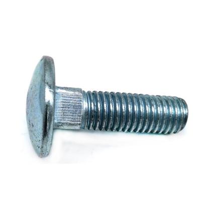 China M10 LR Flat Head Carriage Bolt DIN603 Hot Dipped Galvanized Carriage Bolts for sale