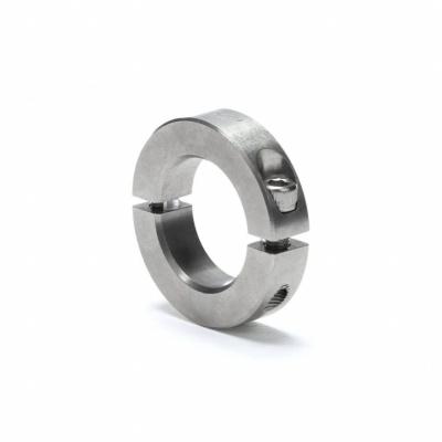 China Inch Stainless Steel Double Split Shaft Clamp Collar For Tight Shaft Locking Collars for sale