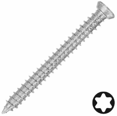 China Stainless Multi-Fix T30 7.5mm Torx Flat Head Door Window Frame Screw Bolt Concrete Screws For Wood Fixing for sale
