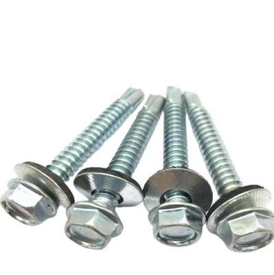 China Good Quality Hex Self Drilling Roof Concrete Screw With Washer For Metal for sale