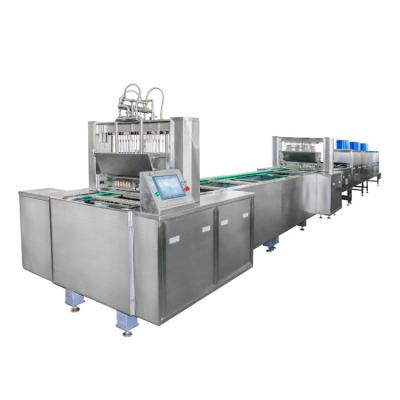 中国 中国の大きい工場よい価格の澱粉のゼリー粘着性キャンデーの作成は粘着性くまの製造設備を機械で造る 販売のため