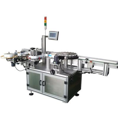 China Carton Double Sides Sticker Automatic Label Applicator Machine High Efficient for sale