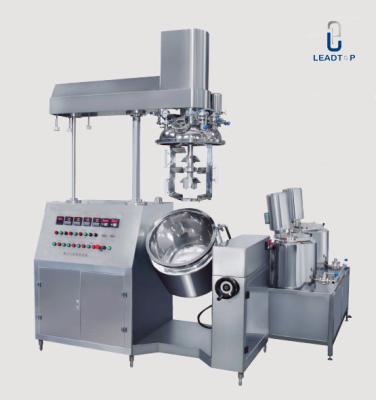 China Double Layers Tilting Vacuum Emulsifying Machine For Ointment / Cream / Lotion for sale