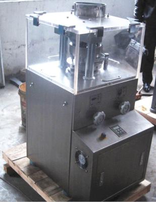 China Small Automatic Single Punch Rotary Tablet Press Machine For Chemical / Foodstuff for sale