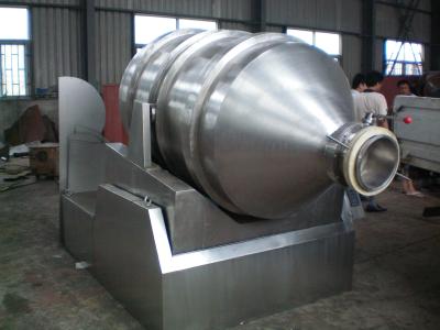 China Fully Mixed Two Dimensions Chemical Powder Mixing Machine For Granule Materials for sale