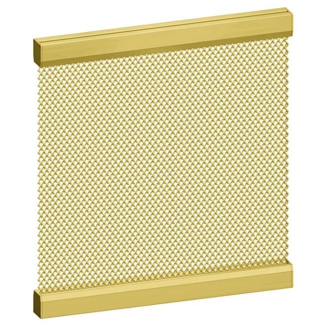 Aluminum Coiled Wire Fabric For Exterior Patio Divider With Custom Configurator Service