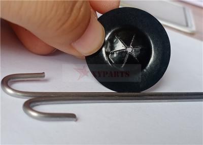 China SunScreener Steel Gray Wire Mesh Clips Used With Wire Mesh Screening To Protect Solar Panels for sale