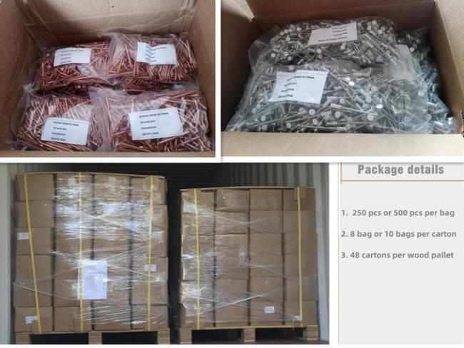 Packaging of CD Welder Insulation Pins