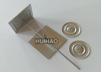 China 50mm Galvanized Self Stick Insulation Pins With Aluminum Pins for sale
