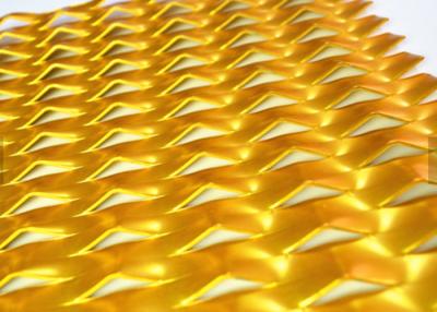 China Malla metálica ampliada aluminio triangular del agujero de PVDF Galden para la absorción sana en venta