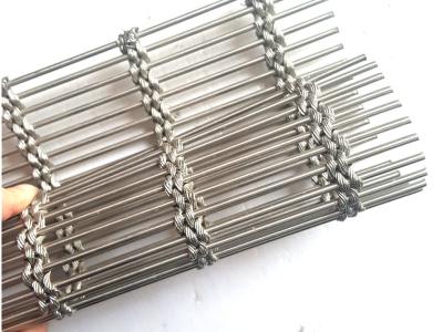 Chine Façades de maille de corde d'acier inoxydable, tissu de maille de corde de câble de balustrade de balustrade à vendre