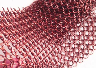 China 316 Ss Decorative 3 Meter Ring Mesh Curtain Drapery, Custom Color Mesh Drapery for sale