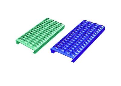 China Gal Steel Diamond Non Slip Grip Strut Safety Grating For Walkways for sale