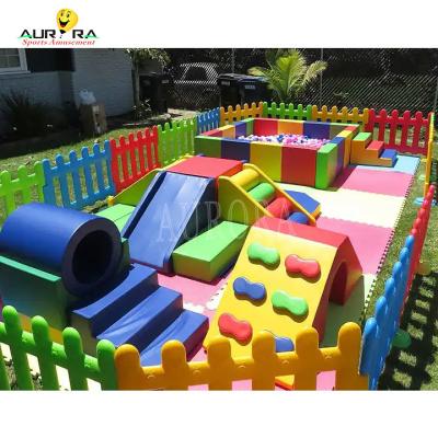 China Colorful Toddler Infant Soft Play Equipment For Rental Soft Play Set for sale