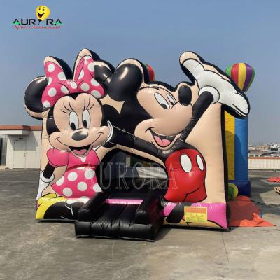 China Cartoon Character Inflatable Adults Bouncy Castle Kids PVC Bouncy Castle for sale