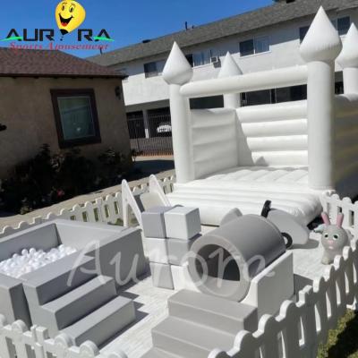 China Outdoor Commercial Grey Soft Play Equipment Playground Children Games for sale