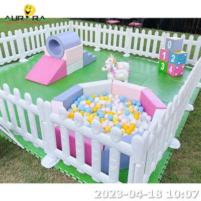 China New design area soft play for kids indoor inflatable white bounce house for sale